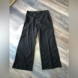 GAP Black Wide Legs Ankle Pants Size 2